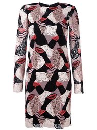 лоскутное платье  Emilio Pucci