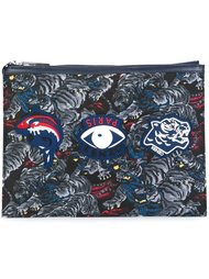 клатч на молнии Kenzo