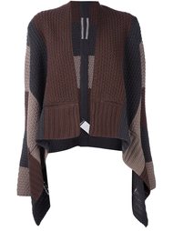 asymmetric cardigan Rick Owens