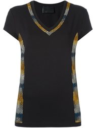 декорированная кристаллами футболка  Philipp Plein