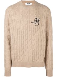 трикотажный джемпер MSGM