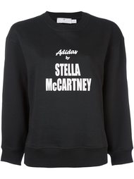 толстовка с принтом логотипа   Adidas By Stella Mccartney