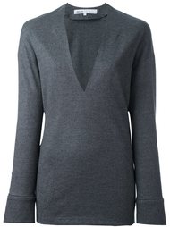 deep V-neck pullover 08Sircus