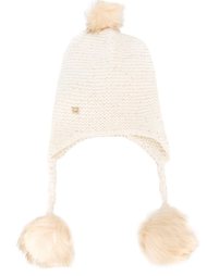detailed knit earflap beanie Twin-Set