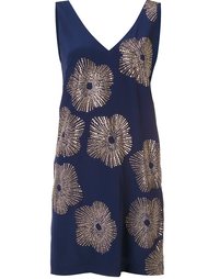 studded flower shift dress Trina Turk