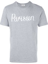 футболка 'Parisien' Maison Kitsuné