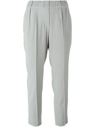 брюки с завышенной талией Brunello Cucinelli