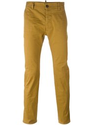 брюки чинос кроя слим Dsquared2