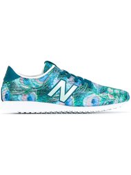 кроссовки с принтом перьев New Balance
