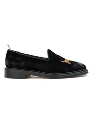 embroidered dog slippers  Thom Browne