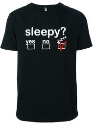 футболка с принтом 'sleepy' Moschino