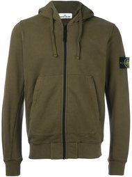 толстовка на молнии с капюшоном Stone Island