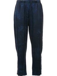 dyed cropped trousers Raquel Allegra