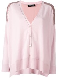 loose-fit V-neck cardigan Twin-Set