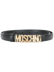 ремень с логотипом Moschino