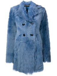 shearling coat Rochas