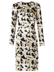 long sleeves printed dress Andrea Marques