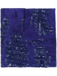embroidered detail scarf  Armani Collezioni