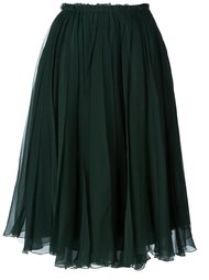 плиссированная юбка Rochas