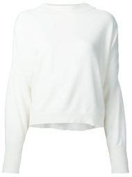 cropped sleeves jumper  Dusan