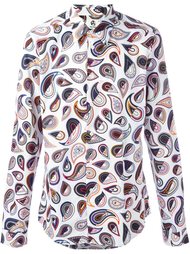 рубашка с абстрактным принтом Ps By Paul Smith