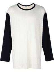 топ с принтом маков сзади Yohji Yamamoto