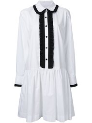 платье-рубашка с контрастной окантовкой  Antonio Marras