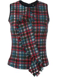 топ в клетку MSGM