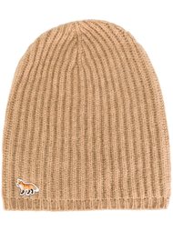 ribbed beanie Maison Kitsuné