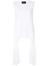 ruffled panel tank top Simone Rocha