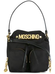 сумка-тоут в стиле рюкзака Moschino