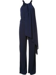 halterneck draped jumpsuit Trina Turk