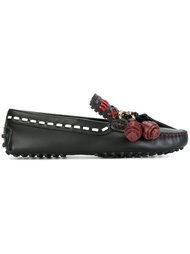 лоферы с кисточками Tod's