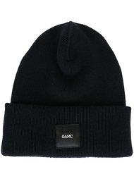 шапка-бини с логотипом Oamc