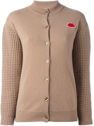 textured sleeve cardigan Peter Jensen