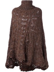 объемный джемпер свободной вязки Alberta Ferretti