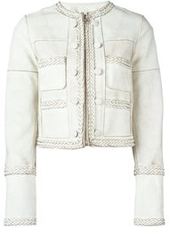 braided trim cropped jacket Givenchy