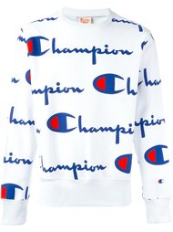 толстовка с принтом логотипа Champion
