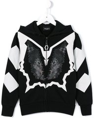 толстовка с цифровым принтом Marcelo Burlon County Of Milan Kids