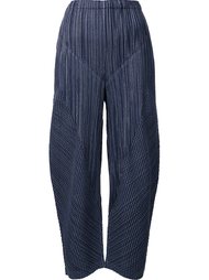 текстурированные укороченные брюки Pleats Please By Issey Miyake