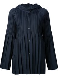 плиссированная куртка с капюшоном Pleats Please By Issey Miyake