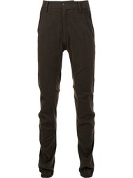 slim-fit trousers  Ziggy Chen