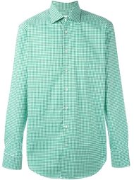 checked button down shirt Etro