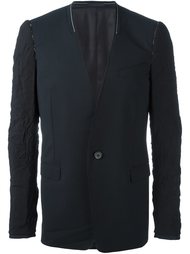 блейзер с контрастными мятыми рукавами Lanvin