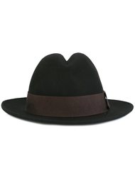 фетровая шляпа с контрастной лентой Antonio Marras