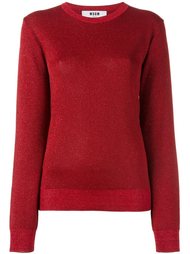 crew neck jumper MSGM