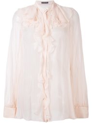 ruffled blouse Alexander McQueen