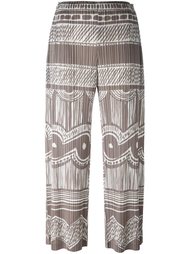 плиссированные брюки с рисунком Pleats Please By Issey Miyake