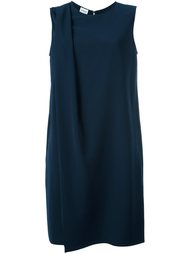 платье шифт с драпировкой Armani Collezioni