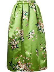 юбка с цветочным узором Rochas